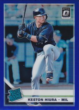 2019 Donruss Optic - Blue #93 Keston Hiura Front