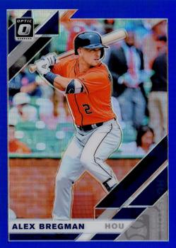 2019 Donruss Optic - Blue #182 Alex Bregman Front