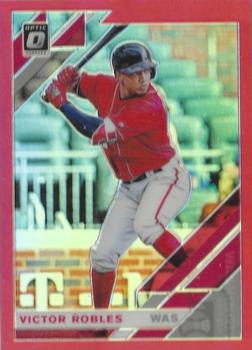 2019 Donruss Optic - Red #174 Victor Robles Front