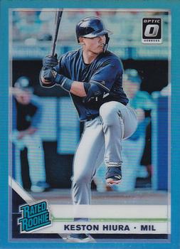 2019 Donruss Optic - Carolina Blue #93 Keston Hiura Front