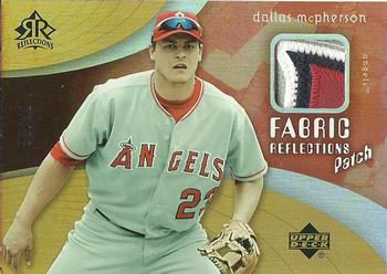 2005 Upper Deck Reflections - Fabric Patch #FRP-MC Dallas McPherson Front
