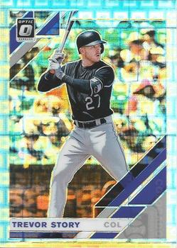 2019 Donruss Optic - Pandora #185 Trevor Story Front