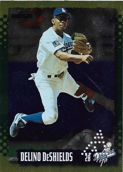 1995 Score - Gold Rush Redeemed Stamped #99 Delino DeShields Front