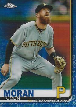 2019 Topps Chrome - Blue Refractor #65 Colin Moran Front