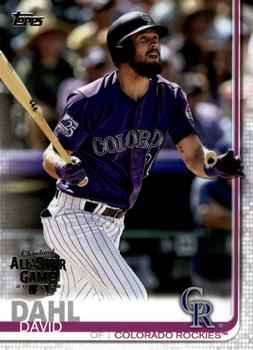 2019 Topps - All-Star Game #601 David Dahl Front
