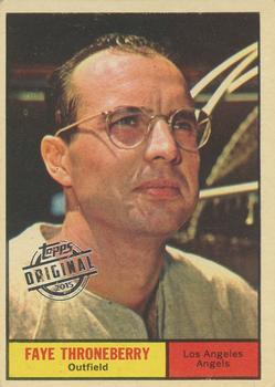 2015 Topps - Topps Originals Buybacks 1961 #282 Faye Throneberry Front