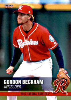 2017 Choice Tacoma Rainiers #03 Gordon Beckham Front