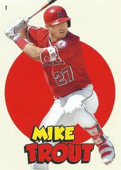 2018-19 Topps 582 Montgomery Club Set 2 #1 Mike Trout Front
