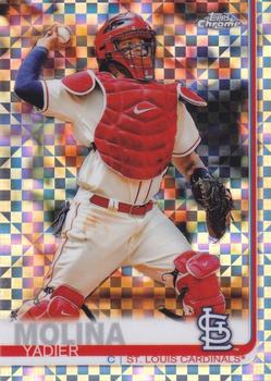 2019 Topps Chrome - X-Fractor #51 Yadier Molina Front