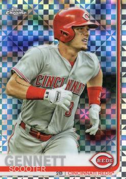 2019 Topps Chrome - X-Fractor #58 Scooter Gennett Front