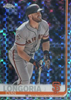 2019 Topps Chrome - X-Fractor #94 Evan Longoria Front