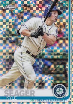 2019 Topps Chrome - X-Fractor #156 Kyle Seager Front
