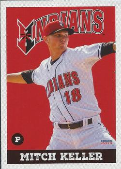 2019 Choice Indianapolis Indians #12 Mitch Keller Front