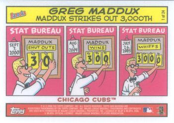 2006 Bazooka - Comics #1 Greg Maddux Front