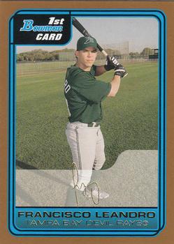 2006 Bowman - Prospects Gold #B68 Francisco Leandro Front