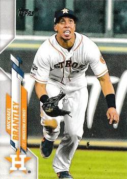 2020 Topps #513 Michael Brantley Front