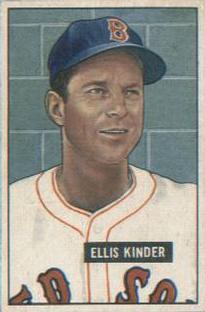 1951 Bowman #128 Ellis Kinder Front