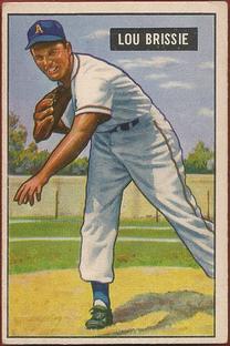 1951 Bowman #155 Lou Brissie Front