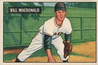 1951 Bowman #239 Bill Macdonald Front