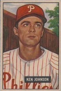 1951 Bowman #293 Ken Johnson Front