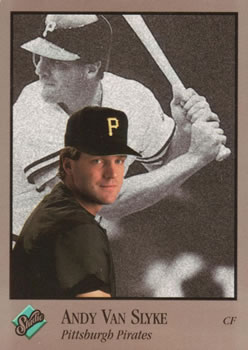 1992 Studio #89 Andy Van Slyke Front