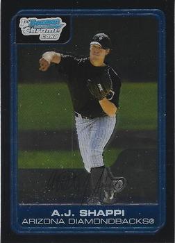 2006 Bowman Chrome - Prospects #BC149 A.J. Shappi Front