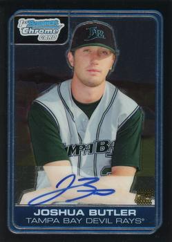 2006 Bowman Draft Picks & Prospects - Chrome Draft Picks #DP75 Josh Butler Front