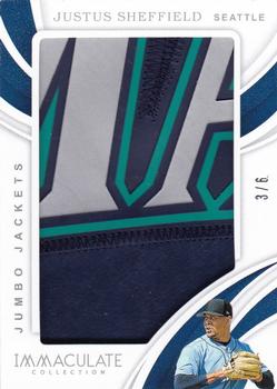 2019 Panini Immaculate Collection - Immaculate Jumbo Jackets #IJ-JU Justus Sheffield Front