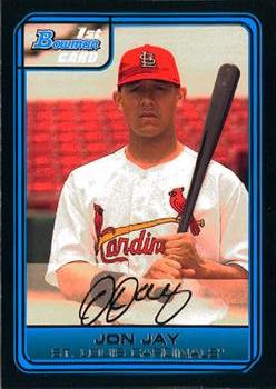 2006 Bowman Draft Picks & Prospects - Draft Picks #DP10 Jon Jay Front