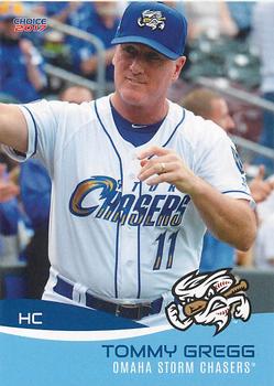 2017 Choice Omaha Storm Chasers #07 Tommy Gregg Front