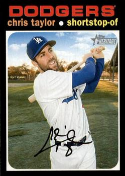 2020 Topps Heritage #57 Chris Taylor Front