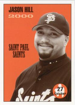 2000 St. Paul Saints #NNO Jason Hill Front
