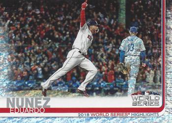 2019 Topps - Foilboard #3 Eduardo Nunez Front