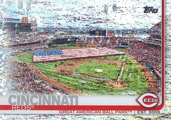 2019 Topps - Foilboard #691 Great American Ball Park Front