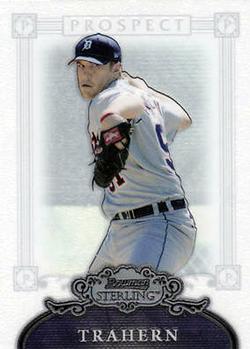 2006 Bowman Sterling - Prospects #BSP-DT Dallas Trahern Front