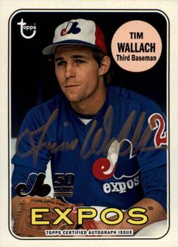 2019 Topps Archives - 50th Anniversary of the Montréal Expos Autographs #MTLA-TW Tim Wallach Front