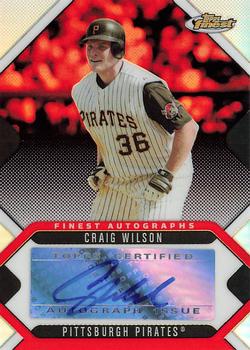 2006 Finest - Autograph Refractors #FA-CW Craig Wilson Front