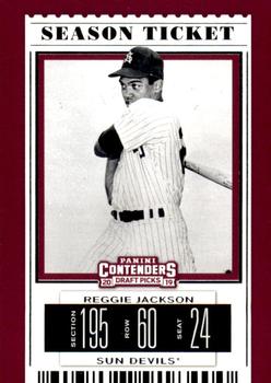 2019 Panini Contenders Draft Picks Collegiate #5 Reggie Jackson Front