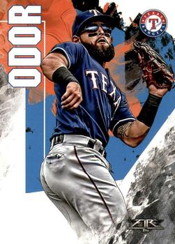 2019 Topps Fire #154 Rougned Odor Front