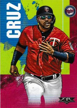 2019 Topps Fire - Flame #104 Nelson Cruz Front