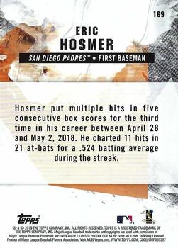 2019 Topps Fire - Flame #169 Eric Hosmer Back