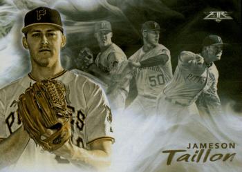 2019 Topps Fire - Smoke and Mirrors Gold Minted #SM-5 Jameson Taillon Front