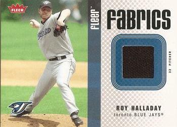 2006 Fleer - Fabrics #FF-RH Roy Halladay Front