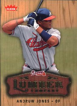 2006 Fleer - Lumber Company #LC-5 Andruw Jones Front