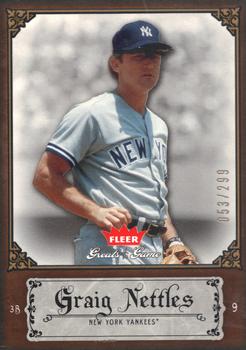 2006 Fleer Greats of the Game - Copper #45 Graig Nettles Front