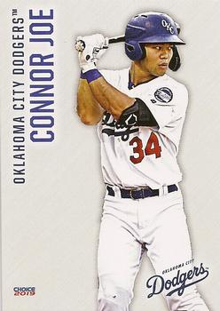 2019 Choice Oklahoma City Dodgers #13 Connor Joe Front