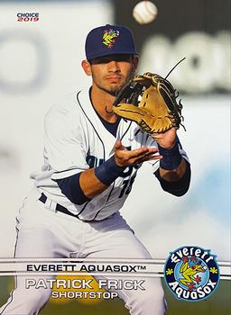 2019 Choice Everett AquaSox #10 Patrick Frick Front