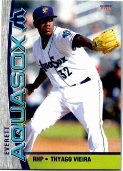 2013 Choice Everett AquaSox #25 Thyago Vieira Front