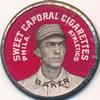 1909-12 Sweet Caporal Domino Discs (PX7) #NNO Home Run Baker Front