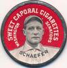 1909-12 Sweet Caporal Domino Discs (PX7) #NNO Germany Schaefer Front